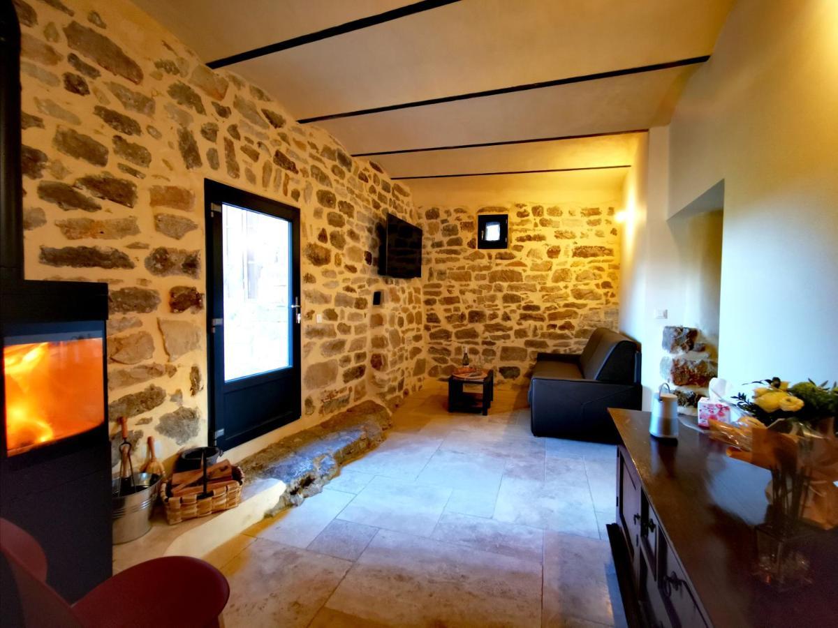 Magnifique Gite En Pierres 6 Personnes Avec Piscine Privee Ardeche Plein Sud Lablachère Eksteriør bilde