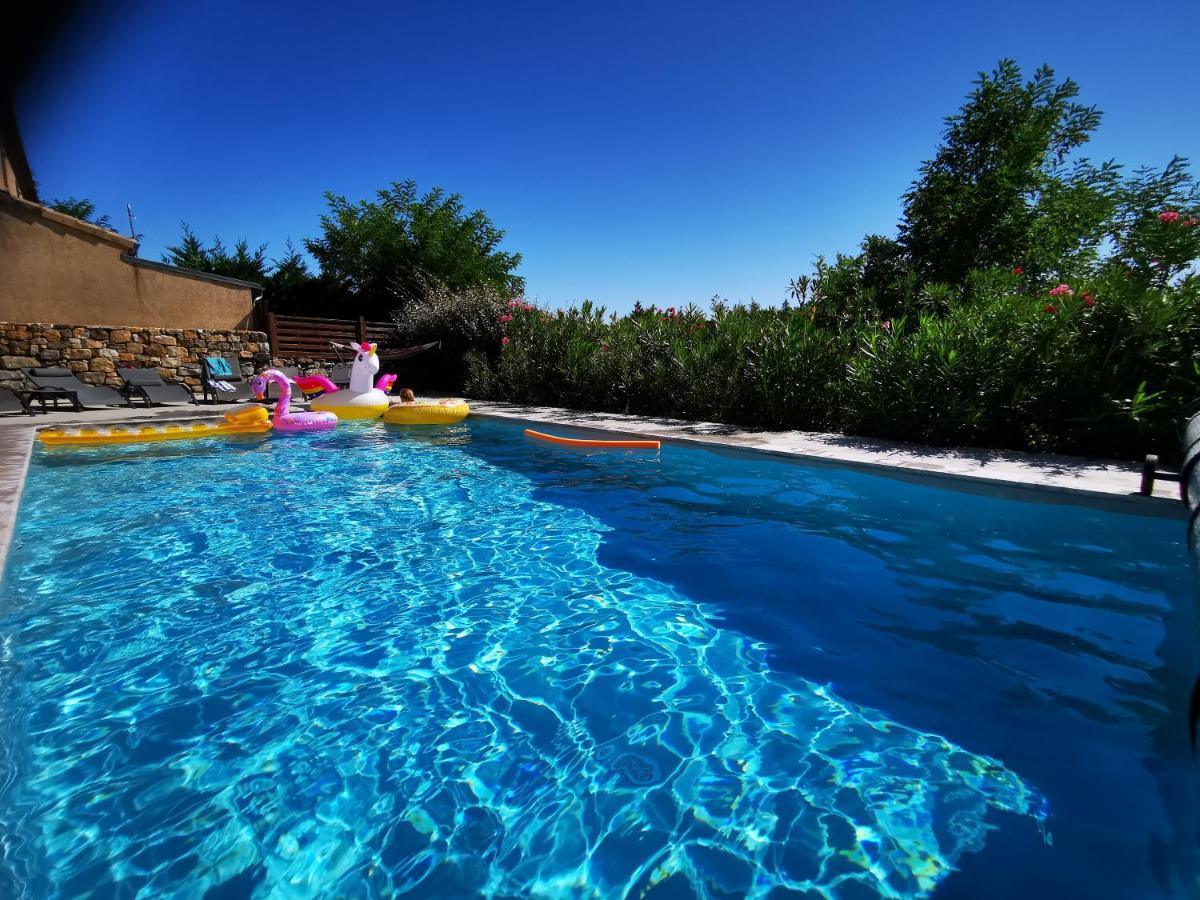 Magnifique Gite En Pierres 6 Personnes Avec Piscine Privee Ardeche Plein Sud Lablachère Eksteriør bilde