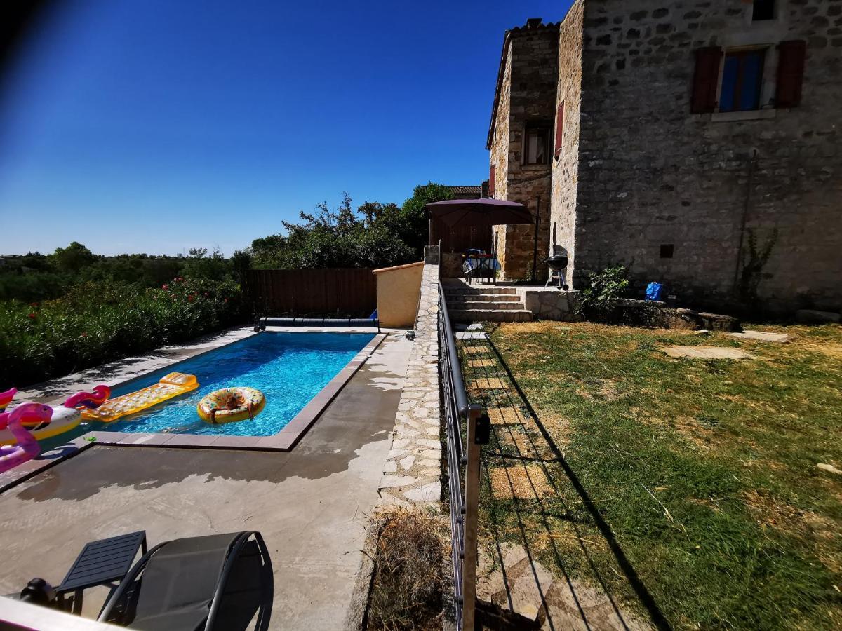 Magnifique Gite En Pierres 6 Personnes Avec Piscine Privee Ardeche Plein Sud Lablachère Eksteriør bilde